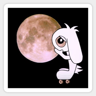 Bunny Moon # Bob The Lop Sticker